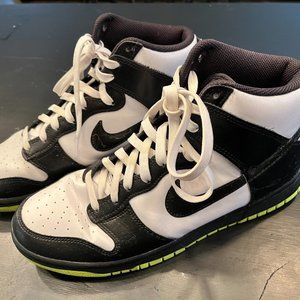 Size 9.5, Nike Dunk High Electric